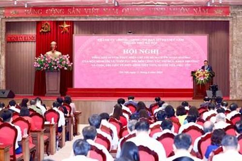 Hà Nội là địa phương đi đầu trong thực hiện công tác thi đua, khen thưởng