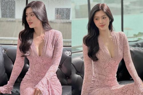 Cựu 'gà cưng' Vũ Khắc Tiệp mê váy xẻ sâu với chiều cao khủng