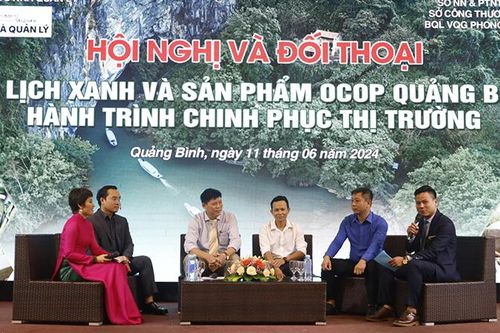 Phát triển du lịch xanh và bền vững gắn với quảng bá các sản phẩm OCOP Quảng Bình