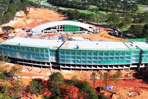 Sáng nay tháo dỡ công trình sai phạm trên Đồi Cù - Đà Lạt