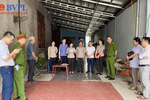 VKSND huyện Thọ Xuân kiểm sát cưỡng chế, kê biên tài sản thi hành án dân sự