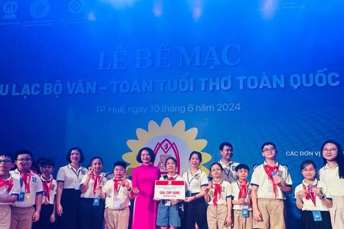 Đoàn quận Hoàn Kiếm dẫn đầu giải câu lạc bộ Văn-Toán tuổi thơ toàn quốc năm 2024