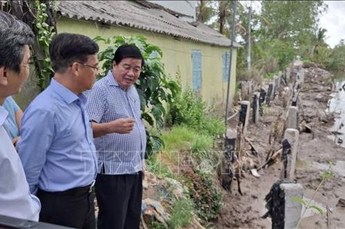 Triển khai các giải pháp bảo vệ người dân vùng sạt lở ven sông Cà Mau – Bạc Liêu