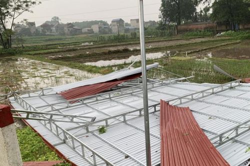Thái Nguyên: Khẩn trương khắc phục thiệt hại do mưa dông