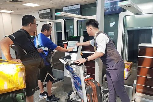 Nhà ga quốc tế T2 sân bay Đà Nẵng hỗ trợ ký gửi hành lý tự động