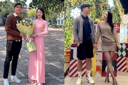'Hot boy' U23 Việt Nam hạnh phúc bên cô giáo tiểu học hơn 6 tuổi