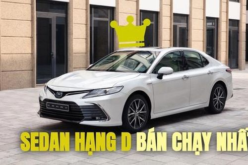Doanh số Toyota Camry cao hơn tổng lượng xe của các đối thủ