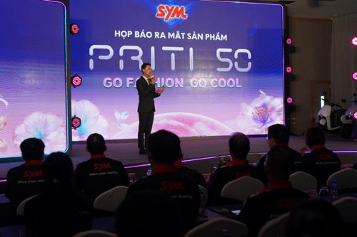 SYM Việt Nam ra mắt xe mới Priti 50 'Go Fashion, Go Cool - Bật Chất Trẻ'