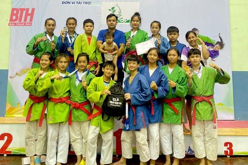 VĐV Thanh Hóa giành 10 huy chương tại Giải vô địch trẻ Kurash quốc gia lần thứ nhất - năm 2024