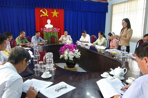 Chuẩn bị Đại hội đại biểu các dân tộc thiểu số huyện Tri Tôn lần IV