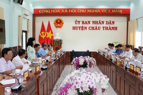 Họp Tổ Đại biểu HĐND tỉnh An Giang đơn vị số 4 huyện Châu Thành