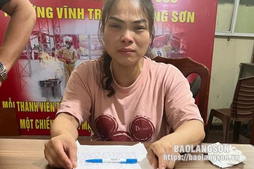 Công an thành phố Lạng Sơn khởi tố người phụ nữ mua bán trái phép chất ma túy