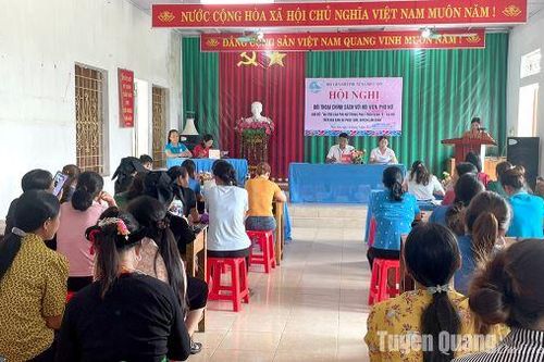 Đối thoại chính sách: Phụ nữ được lên tiếng