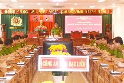 Ban Chỉ đạo 138 tỉnh Bạc Liêu khen thưởng Phòng CSHS