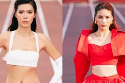 Sau khi xin lỗi nhau, Minh Tú - Lan Khuê lần đầu đứng chung trên sàn catwalk