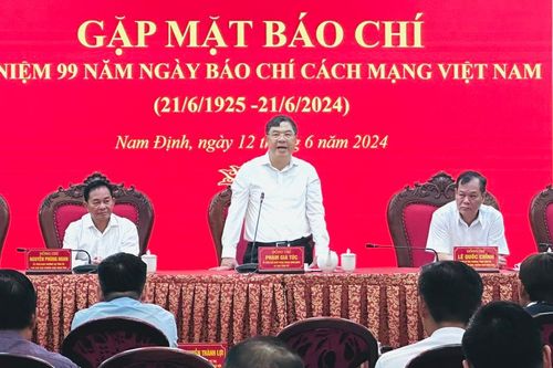Gặp mặt các cơ quan báo chí nhân Ngày Báo chí cách mạng Việt Nam 21/6