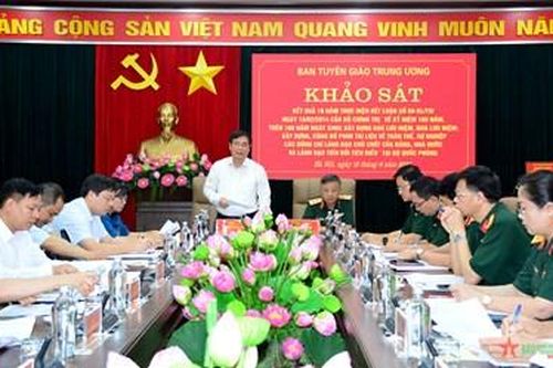 Thực hiện Kết luận số 88 của Bộ Chính trị tại Bộ Quốc phòng: Bảo đảm chu đáo, trang trọng, nghĩa tình và trách nhiệm cao