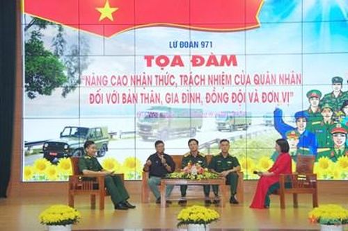 Nâng cao nhận thức, trách nhiệm của quân nhân đối với bản thân, gia đình, đồng đội và đơn vị