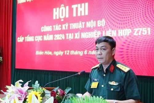 Tổng cục Kỹ thuật tổ chức Hội thi Công tác kỹ thuật năm 2024