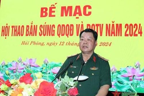 Quân khu 3: Bế mạc Hội thao bắn súng quân dụng năm 2024