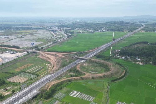 Nút giao Trì Bình - Dung Quất vào cao tốc Đà Nẵng - Quảng Ngãi dang dở 6 năm
