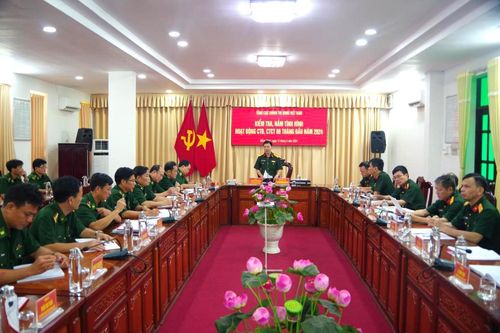 Tổng cục Chính trị QĐND Việt Nam kiểm tra công tác Đảng, công tác chính trị tại BĐBP Đồng Tháp