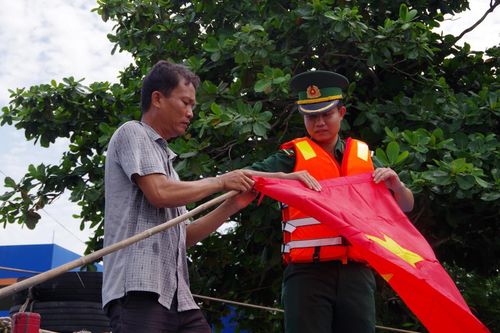 Cán bộ sĩ quan trẻ năng động, nhiệt huyết trong công tác