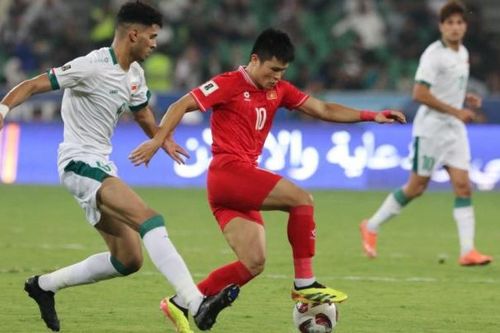 Đội tuyển Việt Nam thua Iraq ở vòng loại 2 World Cup 2026