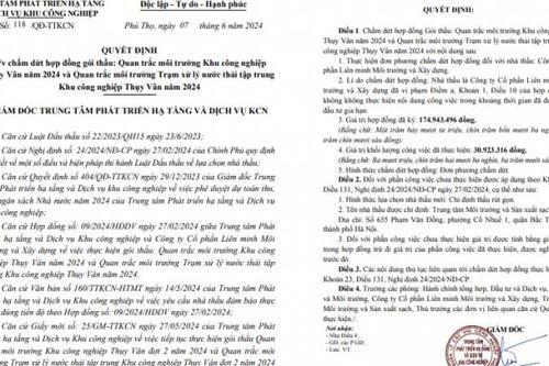 Nhiều đơn vị chấm dứt hợp đồng với Liên minh Môi trường và Xây dựng sau khi lãnh đạo công ty bị bắt