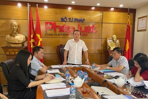 Công tác đảng tại Đảng bộ Báo Pháp luật Việt Nam 'cơ bản có bài bản, nền nếp'