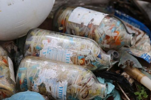 Yêu cầu huyện Mộc Châu kiểm tra bãi rác có kim tiêm trước 12h hôm nay