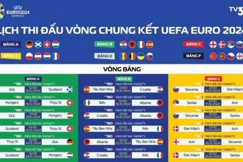 Người hâm mộ Việt Nam được xem miễn phí VCK Euro 2024