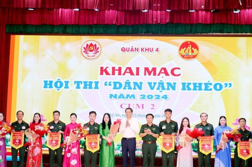 Quân khu 4 tổ chức Hội thi Dân vận khéo trong lực lượng vũ trang
