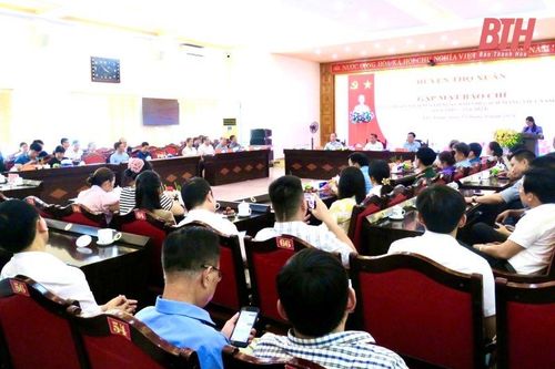 Thọ Xuân gặp mặt các cơ quan báo chí