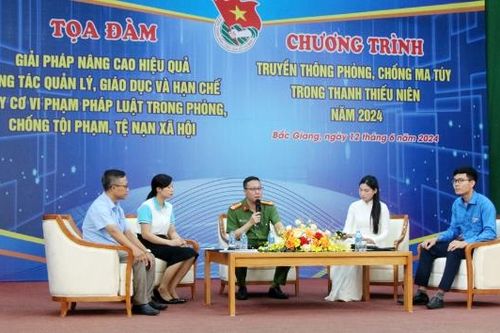 Bắc Giang: Nâng cao kiến thức pháp luật và phòng, chống ma túy trong thanh, thiếu niên
