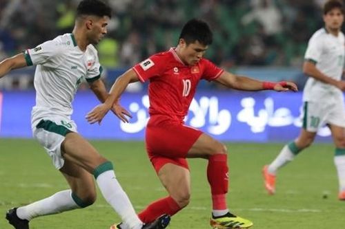 Tuấn Hải ghi bàn danh dự trong trận ĐT Việt Nam chia tay vòng loại World Cup