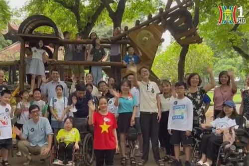 Khai trương sân chơi Thánh Gióng tại Văn Miếu