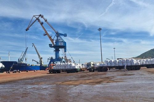 Hà Tĩnh: sản lượng hàng hóa qua Cảng quốc tế Lào- Việt đạt 2 triệu tấn