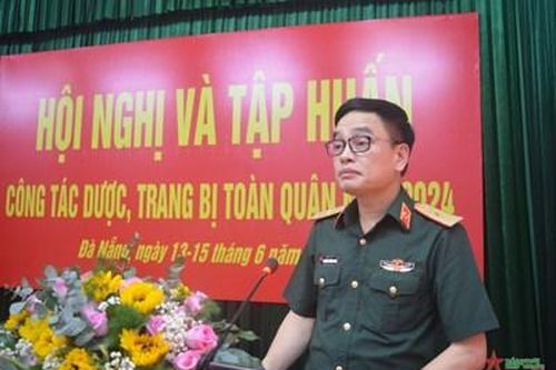 Cục Quân y, Tổng cục Hậu cần tập huấn công tác dược, trang bị toàn quân năm 2024