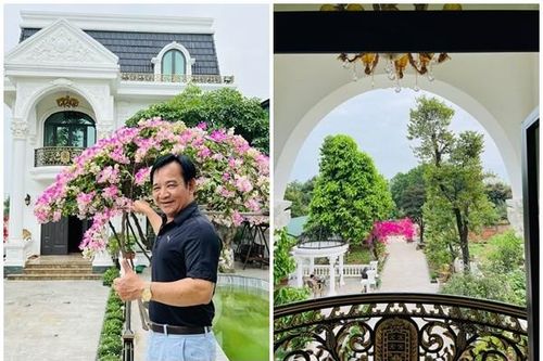 Biệt thự 1.000m2 đồ sộ như lâu đài của nghệ sĩ Quang Tèo