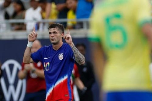 Christian Pulisic sút phạt tinh quái, tuyển Mỹ thoát thua Brazil