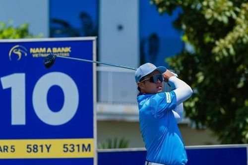 Golfer Thái Lan dẫn đầu Việt Nam Masters 2024