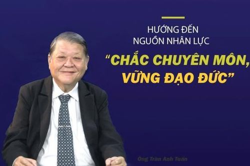 Hướng đến nguồn nhân lực 'chắc chuyên môn, vững đạo đức'