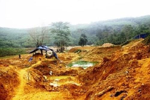 Xử phạt doanh nghiệp khai thác vàng 250 triệu đồng