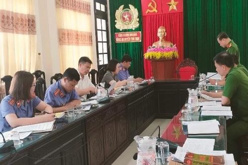 Liên ngành họp bàn giải quyết vướng mắc trong công tác giải quyết tin báo, án hình sự