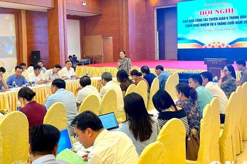 Ban Tuyên giáo Tỉnh ủy Nghệ An giao ban công tác tuyên giáo 6 tháng đầu năm 2024