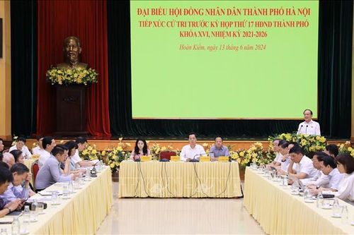 Hà Nội: Rà soát, giải quyết dứt điểm các nội dung đã cam kết với cử tri