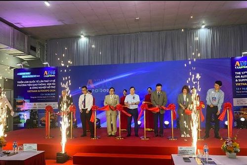 Khai mạc triển lãm quốc tế về phương tiện giao thông vận tải Vietnam AutoExpo 2024