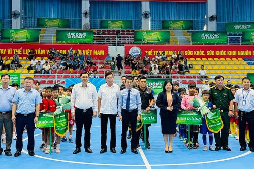Khai mạc vòng loại Giải bóng đá nhi đồng toàn quốc 2024 khu vực phía Nam