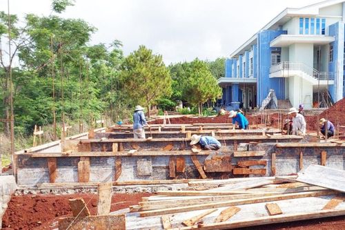 Đức Cơ đẩy nhanh tiến độ các công trình xây dựng cơ bản